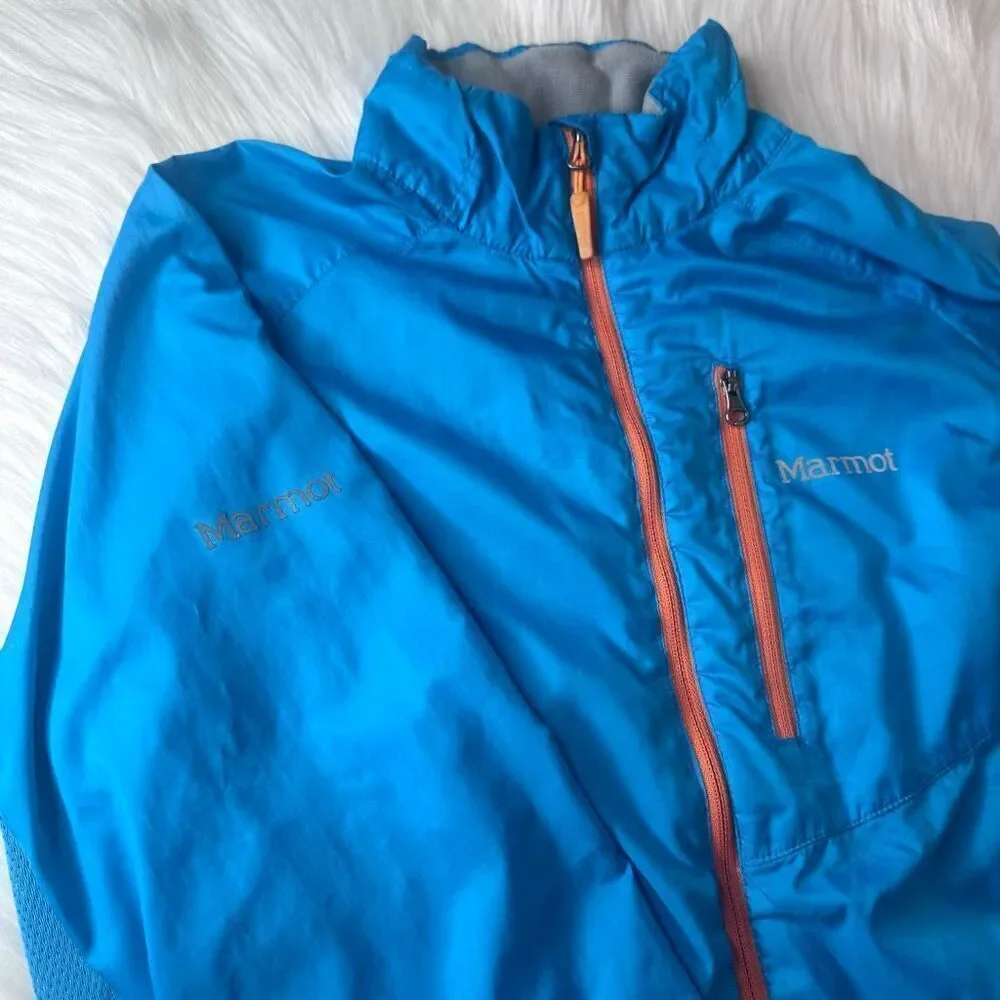 Marmot Lined Windbreaker Jacket Size Small